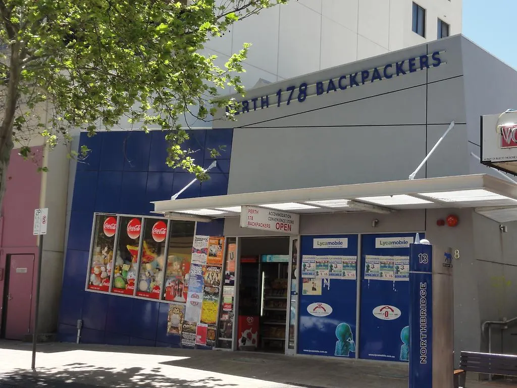 Perth 178 Backpackers location